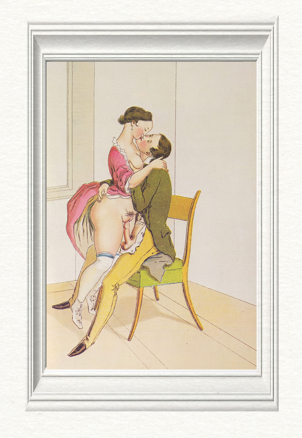 Erotic artwork poster option